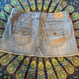 Y2K American Eagle Jean Skirt
